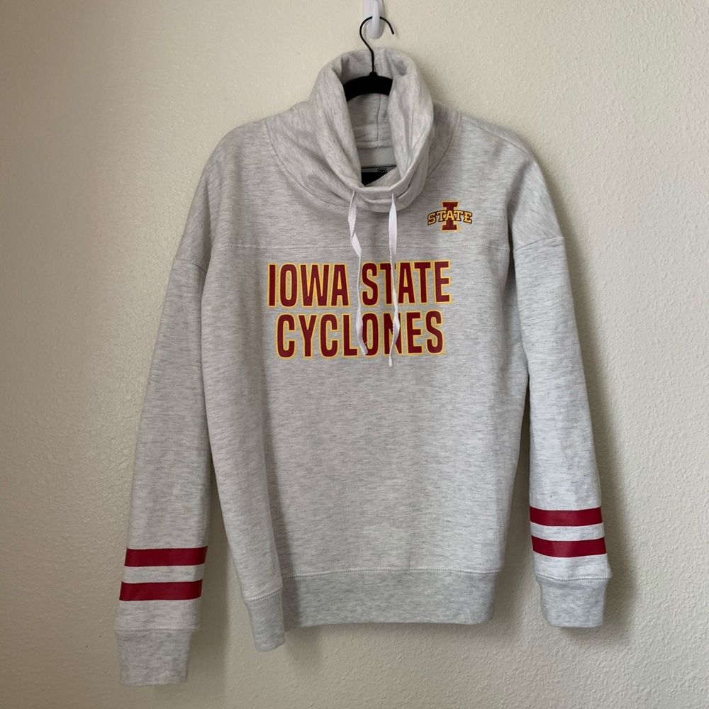 authentic iowa state cyclones mock neck sweatshirt